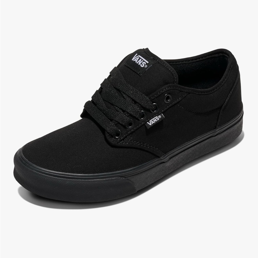 Vans Atwood All-Black Canvas Sneakers